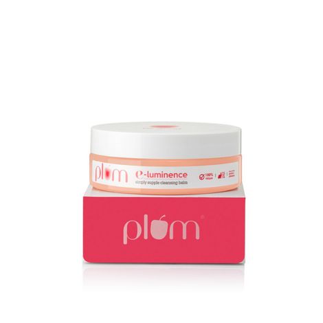 Buy Plum E-Luminence Simply Supple Cleansing Balm, Face, Lip & Eye Waterproof Makeup Remover, Non-drying 90g-Purplle
