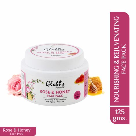 Buy Globus Naturals Rose & Honey Nourishing & Rejuvenating Face Pack ( 125 g)-Purplle