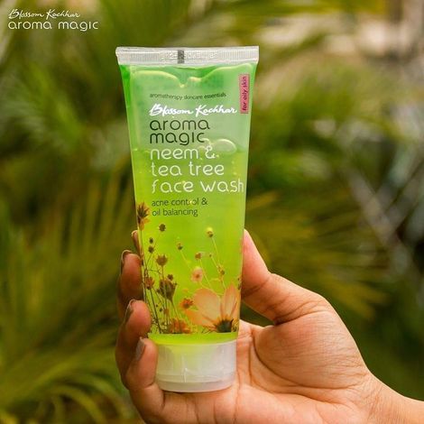 Buy Aroma Magic Neem Tea Tree Face Wash 50 ml Online Purplle