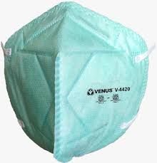 Buy V-4420 NIOSH N95 Flat Fold Respirator (Mask) - Venus-Purplle