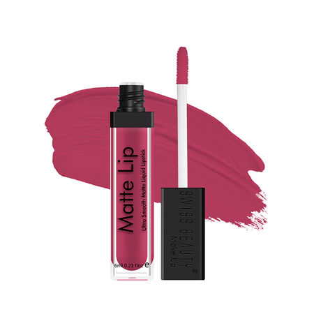Buy Swiss Beauty Ultra Smooth Matte Lip Liquid Lipstick Color Stay - Rose (6 ml)-Purplle