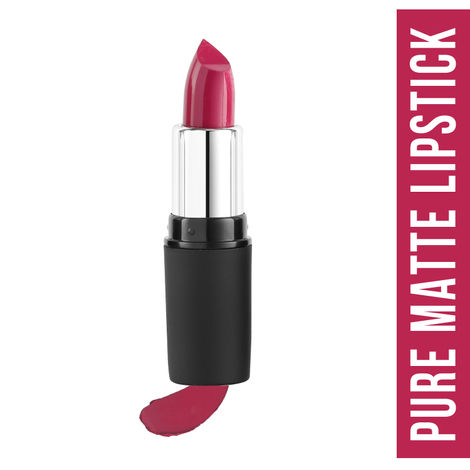 Buy Swiss Beauty Pure Matte Lipstick - Fushsia-Pink (3.8 g)-Purplle