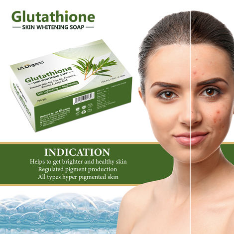 la organo glutathione skin whitening soap Buy Teatree Lightening & Brightening For All Skin Type (100gm) Pack of 1 Online Desacetyl acetaminophen glutathione (CAS