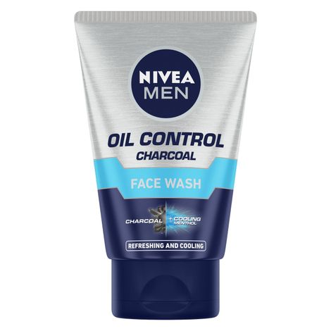Buy NIVEA MEN Oil Control Charcoal Face Wash (100 ml)-Purplle