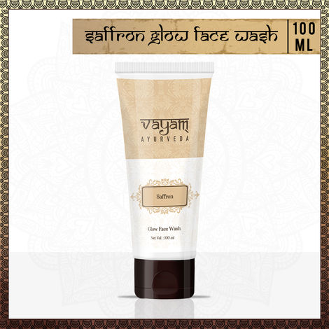 Buy Vayam Ayurveda Saffron Glow Face Wash (100 ml)-Purplle