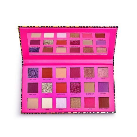 Buy Makeup Revolution Pro New Neutrals Passion Shadow Palette 18 GM-Purplle