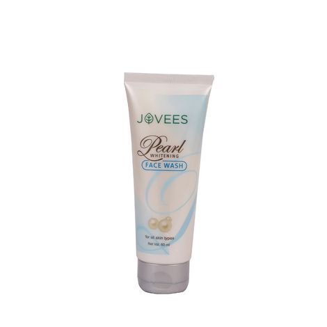 Buy Jovees Herbal Pearl Whitening Face Wash | For Brightening & Glowing Skin | Removes Impurities | Improves Skin Texture | For All Skin Type | 60ml-Purplle