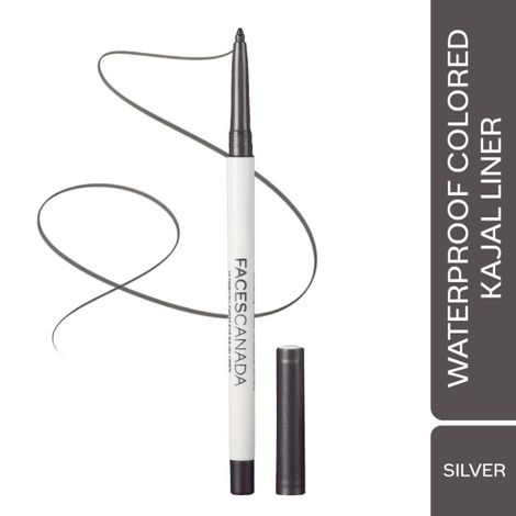 Buy Faces Canada UltimePro Twist Eye Kajal Liner Silver 01 (0.35 g)-Purplle