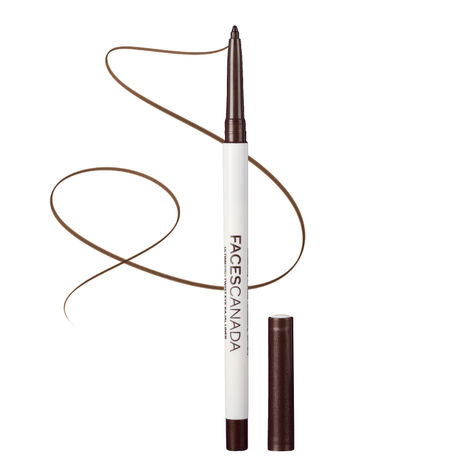 Buy FACES CANADA Ultime Pro Twist Eye Kajal Liner - Brown, 0.35 gm | High Impact Intense Color In 1 Stroke | 24HR Long Stay | Matte Finish | Soft Texture | Waterproof & Smudgeproof | Made With Carnauba Wax-Purplle