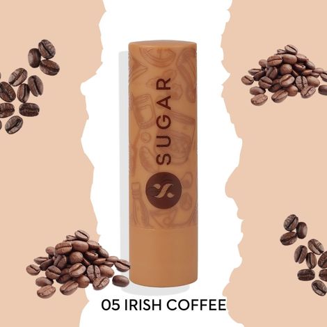 Buy SUGAR Cosmetics - Tipsy Lips - Moisturizing Balm - 05 Irish Coffee - 4.5 gms - Lip Moisturizer for Dry and Chapped Lips, Enriched with Shea Butter and Jojoba Oil-Purplle