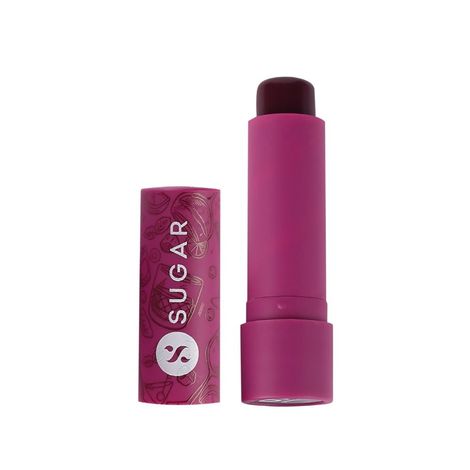 Buy SUGAR Cosmetics - Tipsy Lips - Moisturizing Balm - 07 Bramble - 4.5 gms - Lip Moisturizer for Dry and Chapped Lips, Enriched with Shea Butter and Jojoba Oil-Purplle