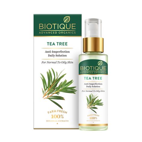 Buy Biotique Advanced Organics Tea Tree Anti-Imperfection Daily Solution (30 ml)-Purplle