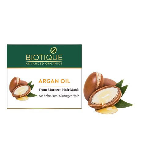 Buy Biotique Advanced Organics Argan Oil From Morocco Hair Mask (175 g)-Purplle