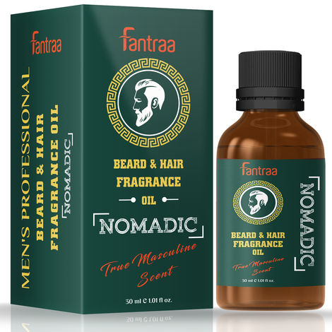 Buy Fantraa Beard and Hair Fragrance Oil - 30 ml (Nomadic)-Purplle