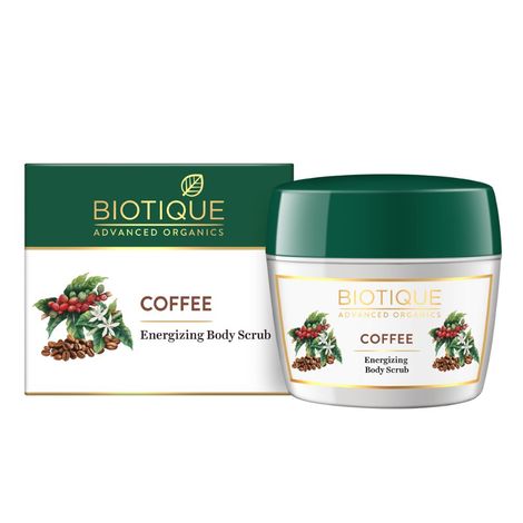 Buy Biotique Advanced Organics Coffee Energizing Body Srcub (100 g)-Purplle