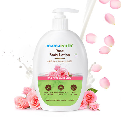 Buy Mamaearth Rose Body Lotion-Purplle