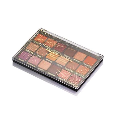 Buy Faces Canada Ultime Pro Starry Eyes The Ultimate 18 Eyeshadow (36 gm)-Purplle