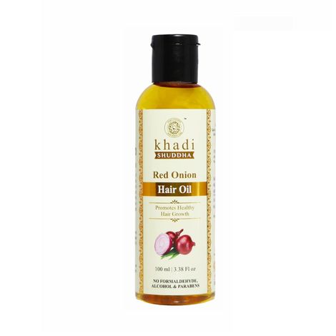 Buy Khadi Shuddha ONION HAIR OIL 100 ml-Purplle