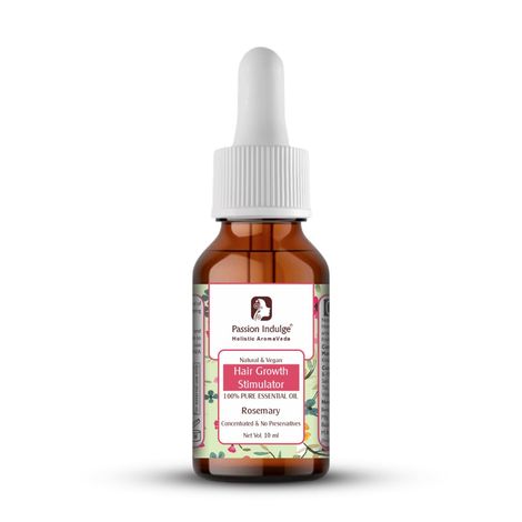 Buy Passion Indulge Rosemary Essential Oil for Refreshing, Acne, Scalp Disorders and Hair Growth - 10ml-Purplle