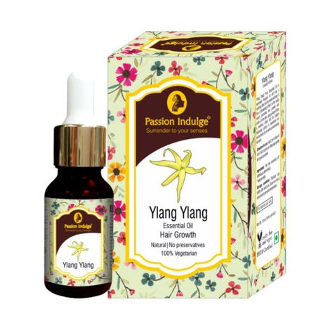 Buy Passion Indulge Ylang Ylang Essential Oil for Oily Skin and Hair Growth - 10ml-Purplle