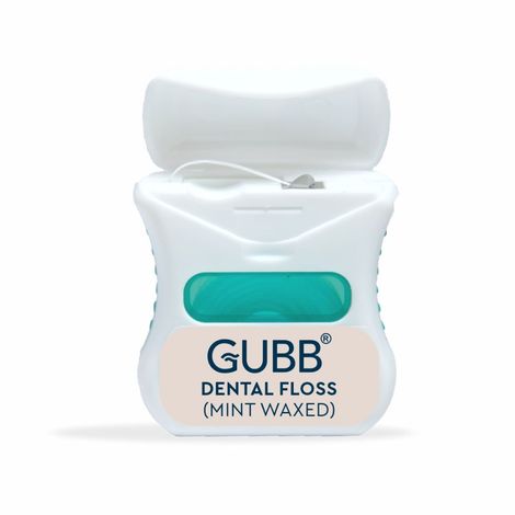 Buy GUBB Dental Floss Thread, Mint Waxed - 50M-Purplle