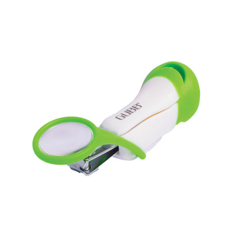 Buy GUBB Baby Nail Clipper with Magnifier Light green-Purplle