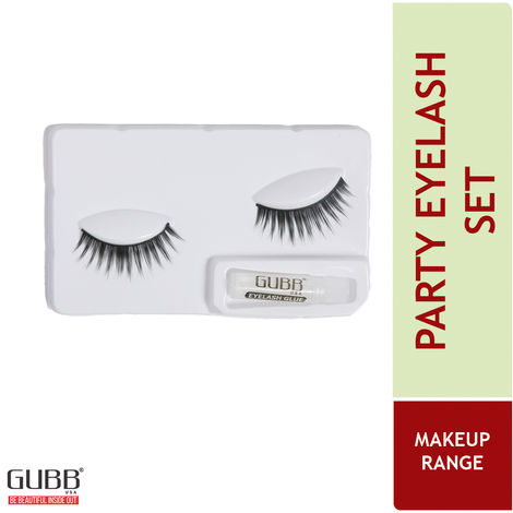 Buy GUBB False Eyelashes Set (Party Style)-Purplle