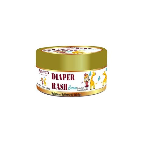 Buy Zenvista Meditech Diaper Rash Cream provide relief from rashes / help to moisturize baby smooth skin/ With Chamomilla and Jojoba All Organic Ingredients (25 gm)-Purplle