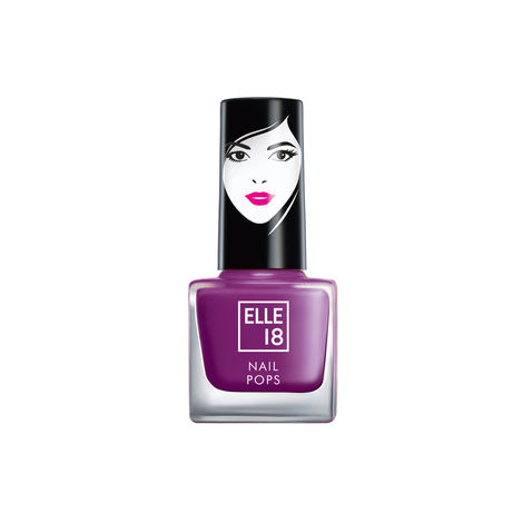 Buy Elle18 Nail Pops Nail Color 162 (5 ml)-Purplle