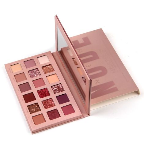 Buy MISS ROSE 18 Color Nude Eyeshadow Palette 7001-002B-Purplle