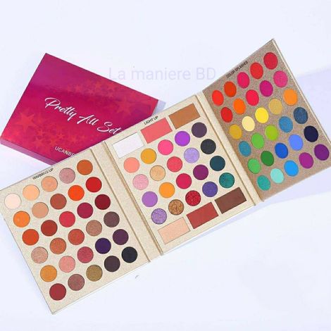 Buy Ucanbe Pretty All Set 86 Shade Makeup Palette 81.4 gm-Purplle