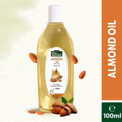 Buy Indus Valley Bio Organic Almond Oil ((100 ml))-Purplle