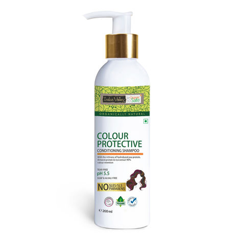 Buy Indus Valley Colour Protective Shampooing Conditioner (200 ml)-Purplle