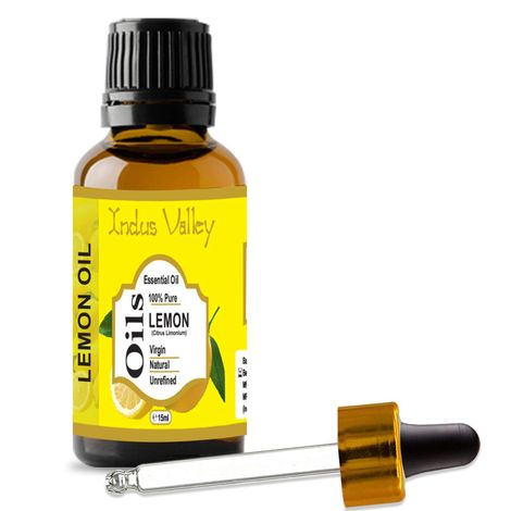 Buy Indus Valley Bio Organic Lemon Essential Oil (15 ml)-Purplle