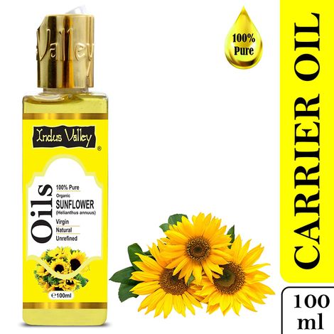 Buy Indus Valley Bio Organic Sunflower Oil (100 ml)-Purplle