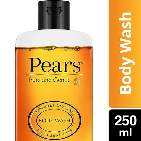 Buy Pears Pure & Gentle Shower Gel (250 ml)(Free Loofah)-Purplle
