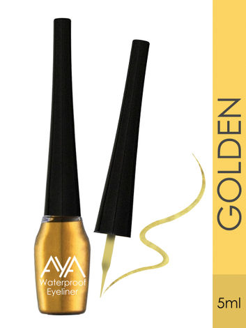 Buy AYA Waterproof Eyeliner, Golden (5 ml)-Purplle