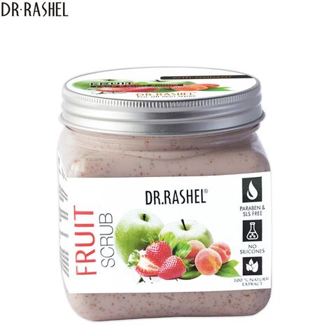 Buy Dr.Rashel Anti-Oxidant Fruit Face and Body Scrub For All Skin Types (380 ml)-Purplle