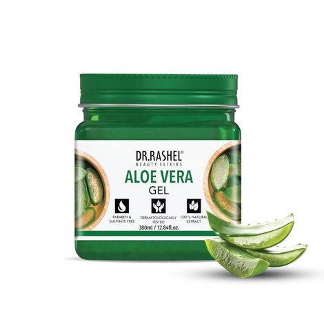 Buy Dr.Rashel Moisturizing Aloe Vera Gel For All Skin types (380 ml)-Purplle