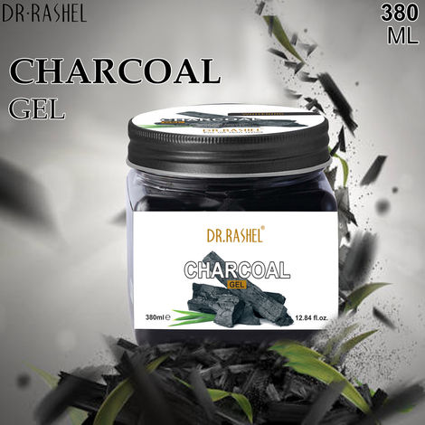 Buy Dr.Rashel Whitening Charcoal Gel For All Skin Types (380 ml)-Purplle