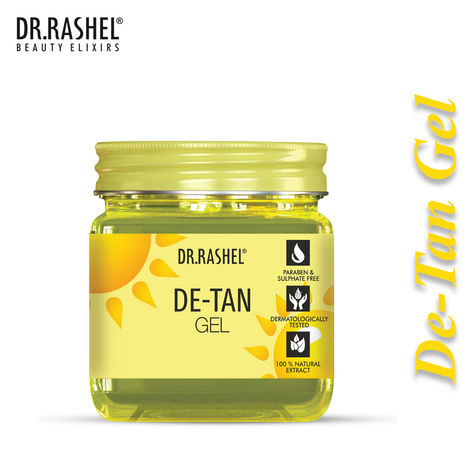 Buy Dr.Rashel Anti-Tanning De-Tan Gel For All Skin Types (380 ml)-Purplle