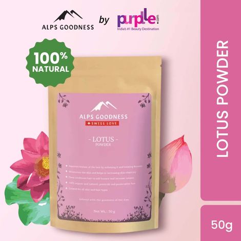 Buy Alps Goodness Powder - Lotus (50 g)-Purplle