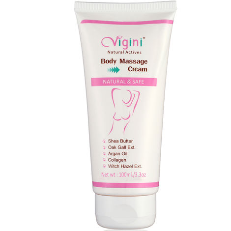 Buy Vigini 100% Natural Actives Bust Breast Body Toner Firming Tightening Growth Enlargement Enhancement Development Improvement Size Increase Oil Cream for Women 100 ml-Purplle