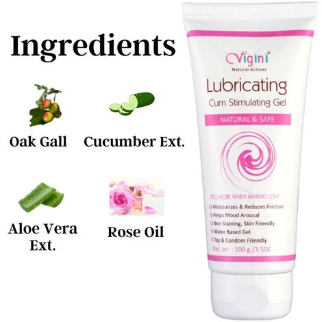 Buy Vigini 100% Natural Actives Intimate Feminine Hygiene Vaginal  Lightening Whitening Gel Wash for Women, V Moisturizer Lubricating  Lubricant Lubrication Lube Gel Jelly No Added Color Non Staining (200 g)  Online | Purplle