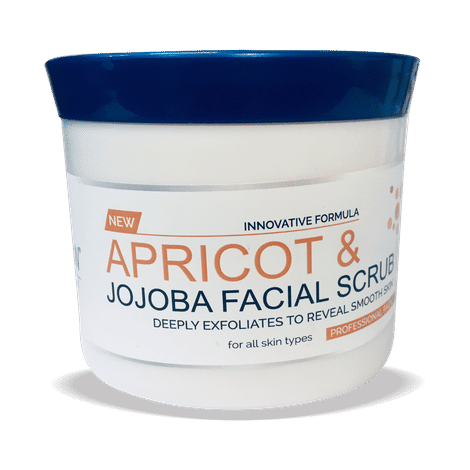 Buy OxyGlow Herbals Apricot & Jojoba Facial Scrub, 200 gm, Deep Clean & Glow-Purplle