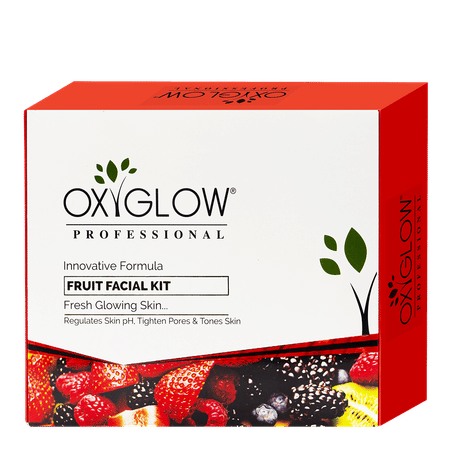 Buy OxyGlow Herbals Fruit Facial kit,260g,Improve Tone& Texture,Rejuvenate-Purplle