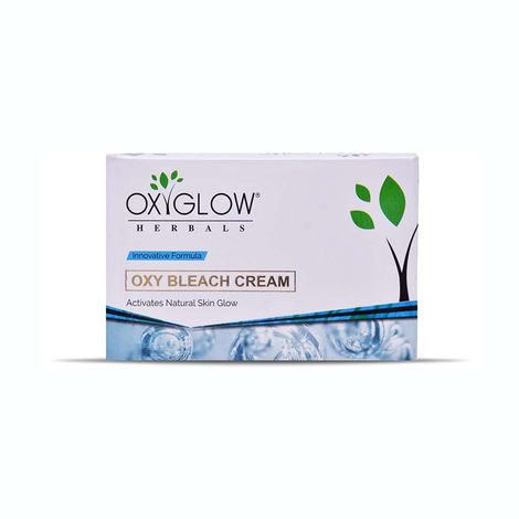 Buy OxyGlow Herbals Oxy Bleach Cream, 50g, Increases Radiance,Instant Glow-Purplle