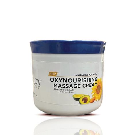 Buy OxyGlow Herbals Oxynourishing Massage Cream - 200 gm, Deep Nourishment-Purplle