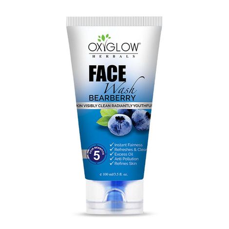 Buy Oxyglow Bearberry Face Wash - 100 ml-Purplle