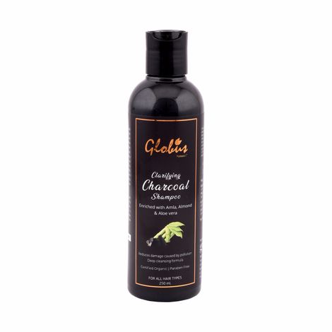 Buy Globus Naturals Clarifying Charcoal Shampoo (250 ml)-Purplle